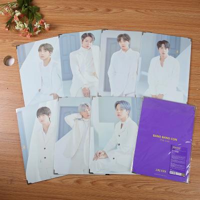 China South Korean Bangtan Boys Wholesale Best Quality Live Bangtan Boys Photo Frame Kpop Idol Merchandise Blow Scam for sale