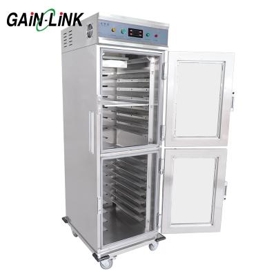 China Food Warmer Digital Food Warmer Electric Hotel Kitchen Equipment Stainless Steel Food Cart for sale