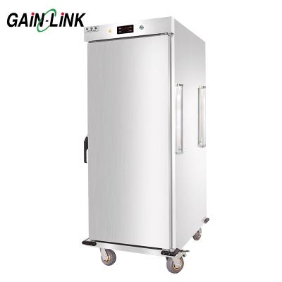 China Food Fwarmer Heating Cabinetheated Display Cabinetfood Warmer Upright Heated Stand Up Cabinet for sale