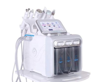 China Exfoliators 2019 newest 6 in 1 skin rejuvenation jet peels dermabrasion hydraulic facial machine oxygen multifunction salon beauty device for sale