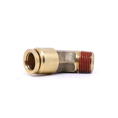 China Best Selling Brass Elbow Compression Copper Tube Elbow Connector Compression Coupling Fittings for sale