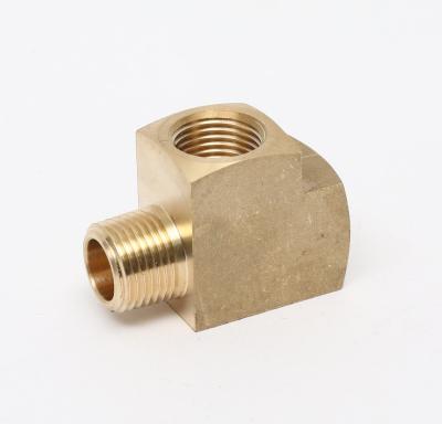 China 3 Way Brass Fitting 2 Male Metric Brass NPT Male Copper Tee Fitting Copper Plumbing Plumbing Fitting 2 1 for sale