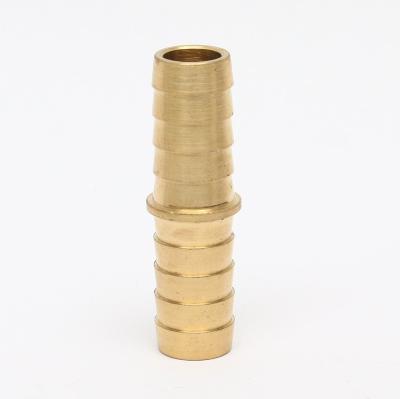 China Brass Brass Fittings Straight Through Copper Straight Transition Pagoda Copper Joint Connector for sale