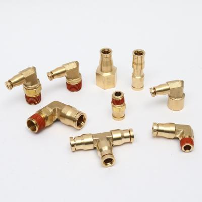 China Brass 90 Degree Fixed NPT Elbow Female Brass Female Screw Quick Connectors Feed Fitting Brass DOT Fittings for sale