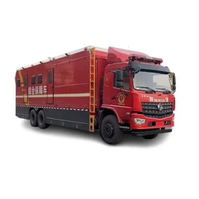 China Dongfeng DFS5160G 6x6 6WD SINOTRUK Rescue Truck Fire Fighting Vehicle Truck Road Dongfeng Combat Rescue Vehicle for sale