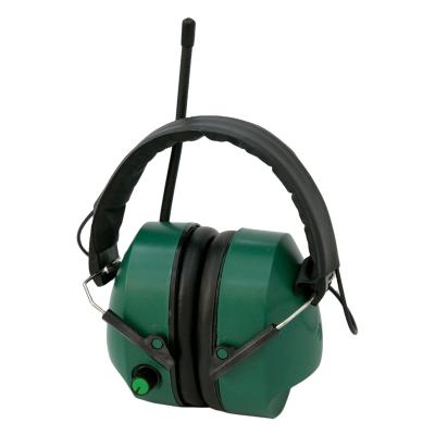 China ABS Digital Electronic Earmuffs with AM/FM Radio (SNR=28dB) for sale