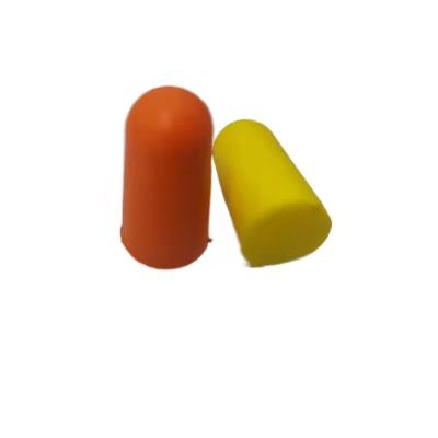 China Noise Environment Hot Selling Disposable Reusable Earplugs PU Foam Ear Plug For Hearing Protection SNR37dB for sale