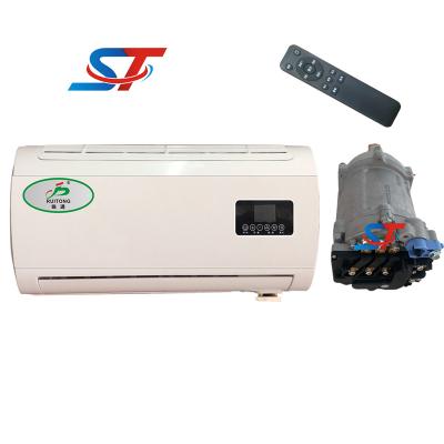 China Professional Fast Refrigeration Design / Large Refrigeration Capacity Hanging Vaporizer Electric Refrigeration Air Conditioning Compressor Electric Parking Air Conditioner for sale