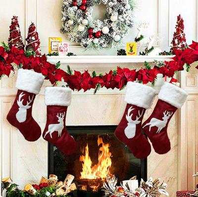 China Wholesale Popular Christmas Gift Christmas Stocking Merry Christmas Home Decoration Craft Gift for sale