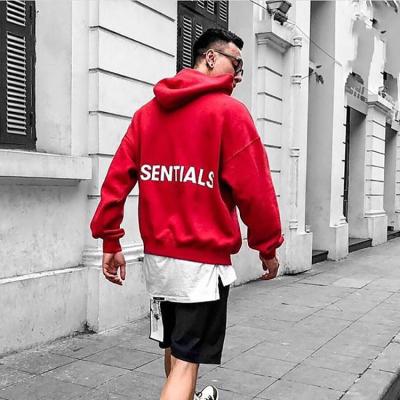 China 100% Breathable Plain Men's Oversized Cotton Streetwear Gym Custom Sweatshirts Pullover Hoodies for sale