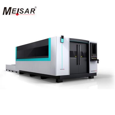 China Laser CUTTING Whole Cover H6025 1000W Fiber Laser Cutting Machine H-series Whole Cover Fiber Laser Cutting Machine for sale