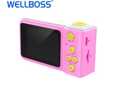 China WELLBOSS Cheap Camera Boy Girl Birthday Gift Toy 2.0inches 1080P Screen Kids Kids Mini Camera Digital Video Camera for sale