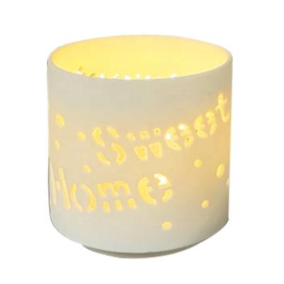 China Special Factory Wholesale Home Decoration Hollow Model Modern High Quality Candle Holders for sale