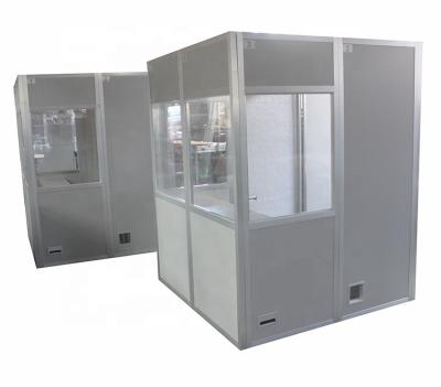 China Sound Translation Language Distribution System Conference Room Translation 2 Person Interpreter Booth for sale