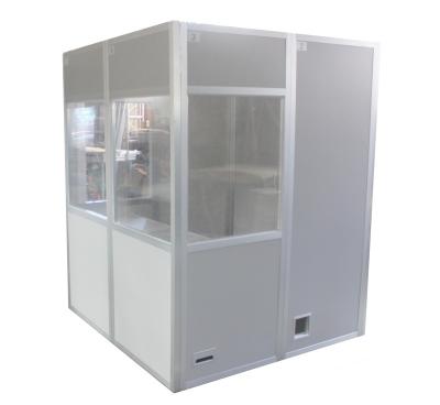 China Portable 2 Person Translation Language Sound System Interpreter Soundproof Booth for sale