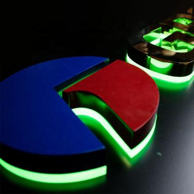 China Outdoor Indoor 3D Alphabet Mirror Wall Letters for sale