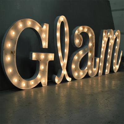 China Indoor Outdoor LED Letter Lights Sign Letter Light Led Light Letters for sale