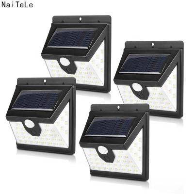 China Garden Garden Lamp 40LED Motion Sensor IP65 Outdoor Lighting Solar Powered Home Yard Wall Light for sale