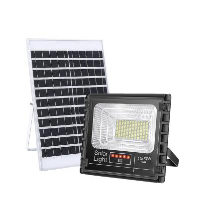 China Outdoor Waterproof IP67 Garden LED Garden Light Remote Control Solar Twilight Unborn Solar Flood Lights 60W 120W 200W 300W 400W 500W 1000W for sale