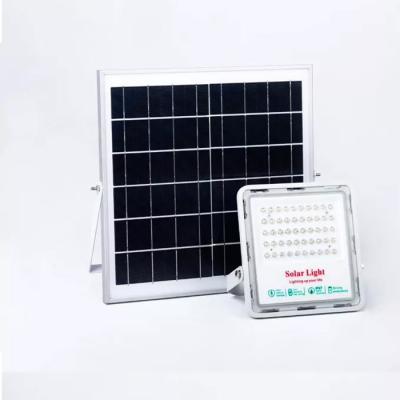 China Garden LED Wall Light 80W 100W 200W Outdoor Waterproof Integrated Garden Solar Panel Light Rechargeable Solar Flood Lights for sale