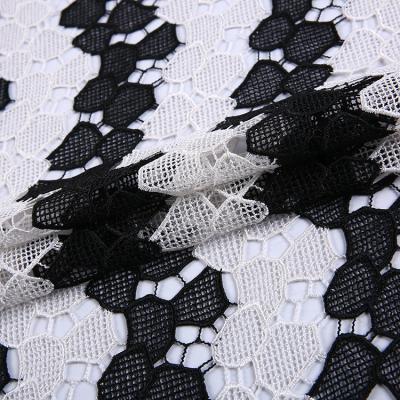 China Fashion New Arrival Wholesale High Quality Cheap Chemical Polyester Lace Fabric for sale