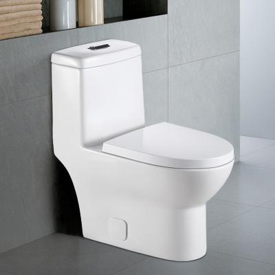 China Double-Flow American Binli Cupc Bathroom Toilet Supplies Ceramic Flush Toilet Siphonic One Piece Toilet for sale