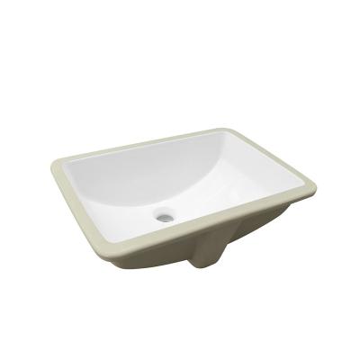 China BInli Modern Bathroom Ceramic Single Hand Basin Ceramic Faucet Without Under Counter Bathroom Luxury Hotel Vanity Basin for sale