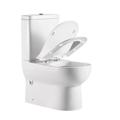 China Chinese Wholesale Watermark Double-Flow BINLI Product Sanitary Ware Bathroom Wc P Trap Ceramic Washdown Toilet for sale