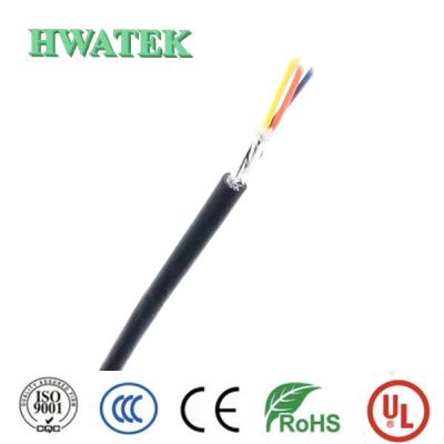 China 1P×22AWG + Multi de Kernkabel UL 20276 Schild 19/0.16 van pvc 80°C 30V van 2C × 22AWG+ DA Te koop