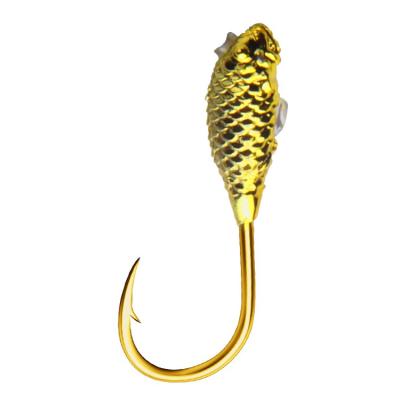 China Anti Corrosion Flipped Bionic Fish Burr Flame Fish Hook Frog Custom for sale