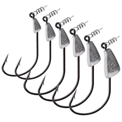 China Anti Corrosion Soft Lead Head Crank Blood Tank Hook Bait 3.5g Jig Head Stainless Steel Fish Hook Jig for sale