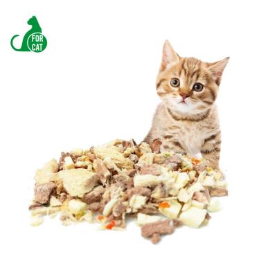 China Wholesale Best Viable Pet Food 100g Pet Freeze Dried Cat Food Snack Grain Free Lamb Flavor for sale