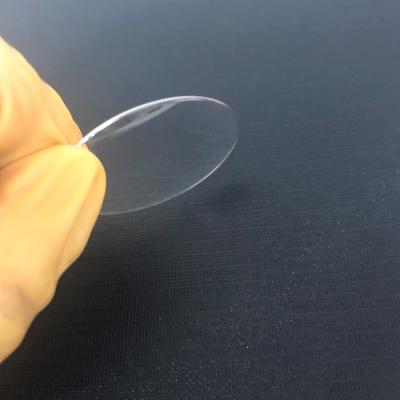 China 0.5-20mm Sapphire Optics , Vickrs Hardness 1800-2200 Plano Convex Lens for sale