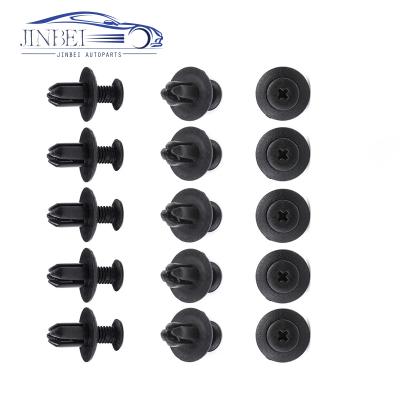 China 210PCScustom Auto Parts Plastic Car Accessories Fastener Clip Car Fasteners for sale