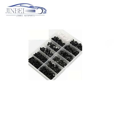 China Auto Parts Fastener 690PCS Plastic Auto Fastener Flanges, Plastic rivet bumper fastenersPlastic fasteners for sale