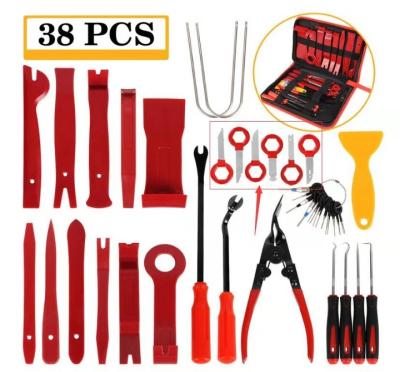 China 38Pcs Auto Tuning Kit Car Audio Remove Car Panel Repair Lever Kit for sale