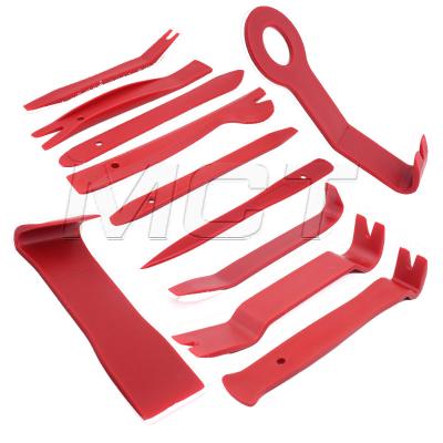 China Automotive Car Auto Body Clips 11PCS Lot Car Radio Door Clip Panel Trim Dash Audio Remove Pry Open Fitting Tool Suitable For Cars for sale