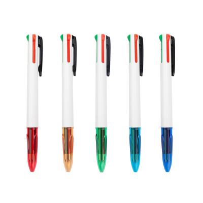 China Hot Selling Wholesale 4-1 Pen Aihao 4 in 1 Pen MultiColor Pen Four Color Pen Hi-Tech for sale