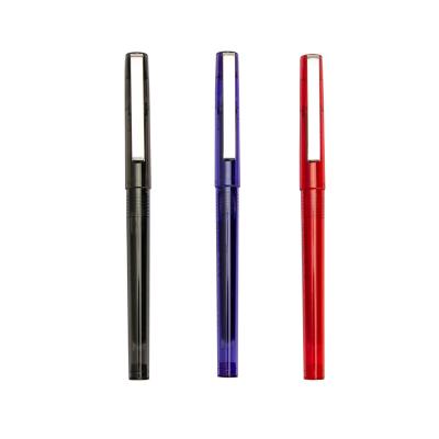 China office & School Pen High Quality Aihao School And Office Supplies 3 Color 0.5mm Plastic Rollball Pen for sale