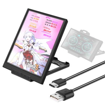 China 3.5 Zoll IPS Typ-C Sekundärbildschirm Computer CPU GPU RAM HDD MonitorUSB Anzeige für freien AIDA64 Mini-Monitor zu verkaufen