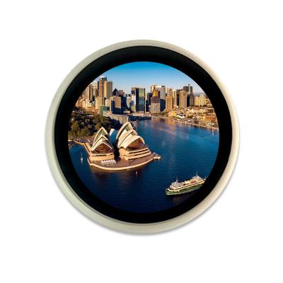 China Intelligent display module 1.28-inch circular 240 * 240, compact and portable with a white appearance for sale