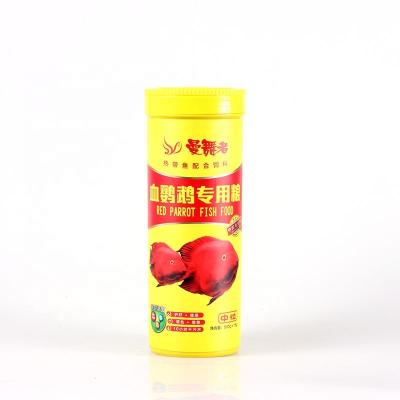 China Viable Aquarium Pet Parrot Fish Food Red Coloring Feed for sale