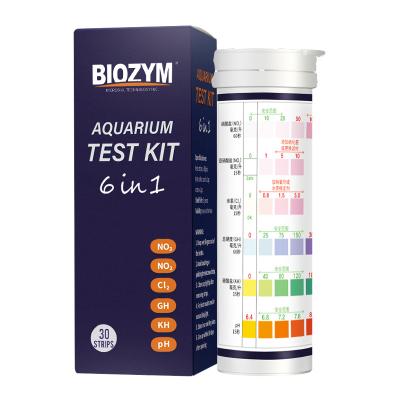 China BIOZYM Viable Water Quality Detection of Nitrite pH Ammonia Nitrogen in Six in a Paper Aquarium for sale