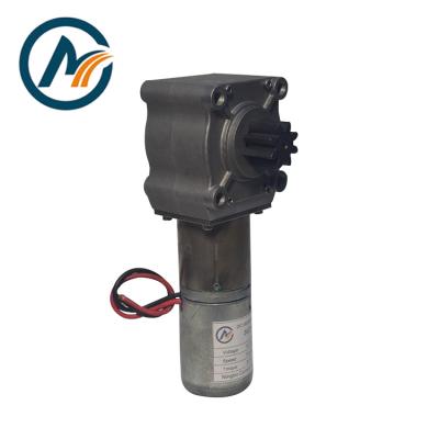 China IP45 Noiseless High Torque 12v 24v DC Gear Electric Motor Features With Reducer for sale