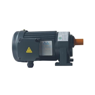 China IP44 400w 220v 380v 415v horizontal type 3 phase induction reduction ac gear motor with brake for sale