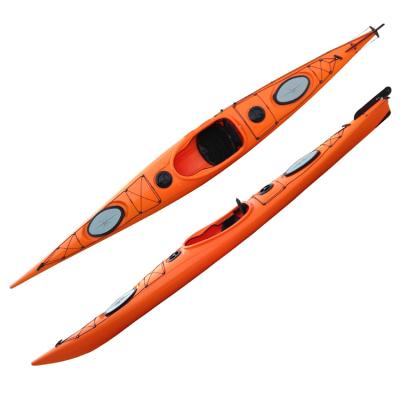 China Outdoor Touring 4.86m One Seat Ocean Fast Speed ​​Kayak With Comfortable Paddling Experience for sale