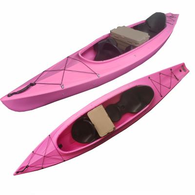 China Outdoor events 13ft family kayak with two adults and one child seats for sale