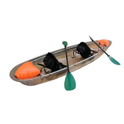 China China 11ft tandem outdoor touring kayak with airbags for sale