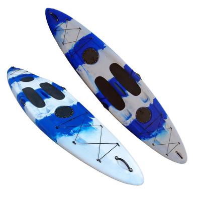 China Unisex 3.76m SOUP Plastic Stand Up Paddle Board To Fit With Anti-cushion for sale