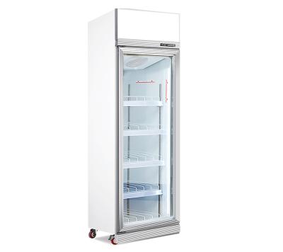 China Commercial Ice Cream Display Freezer Single-Temperature Commercial Showcase Top-Freezer Single Door Refrigerators for sale